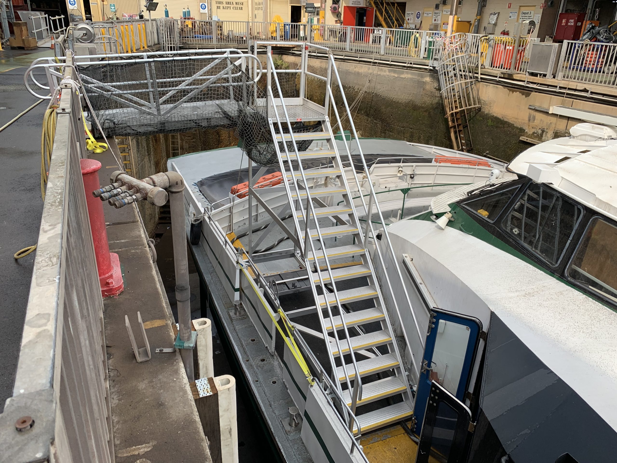 Custom Dry Dock Access System | Safesmart Access