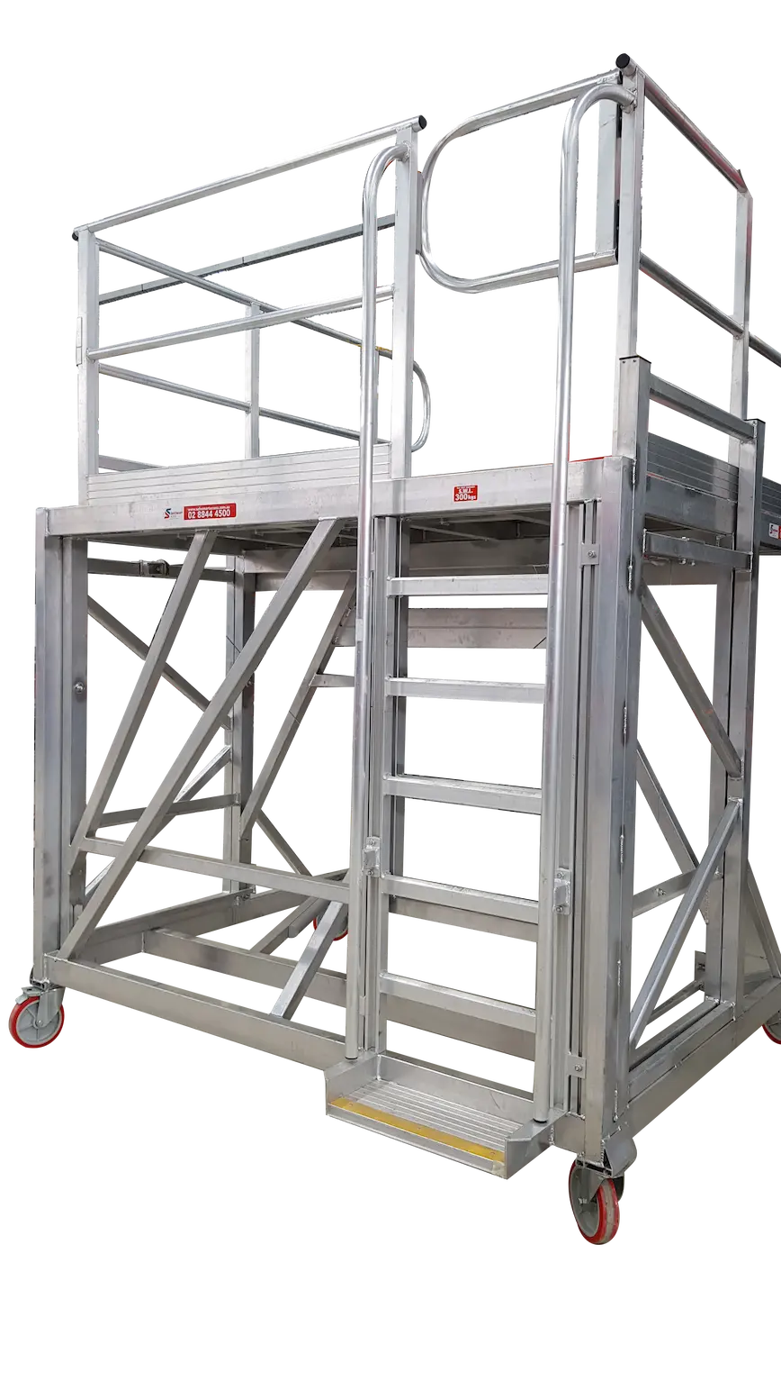 Front of LRV Adjustable Height Access Platform